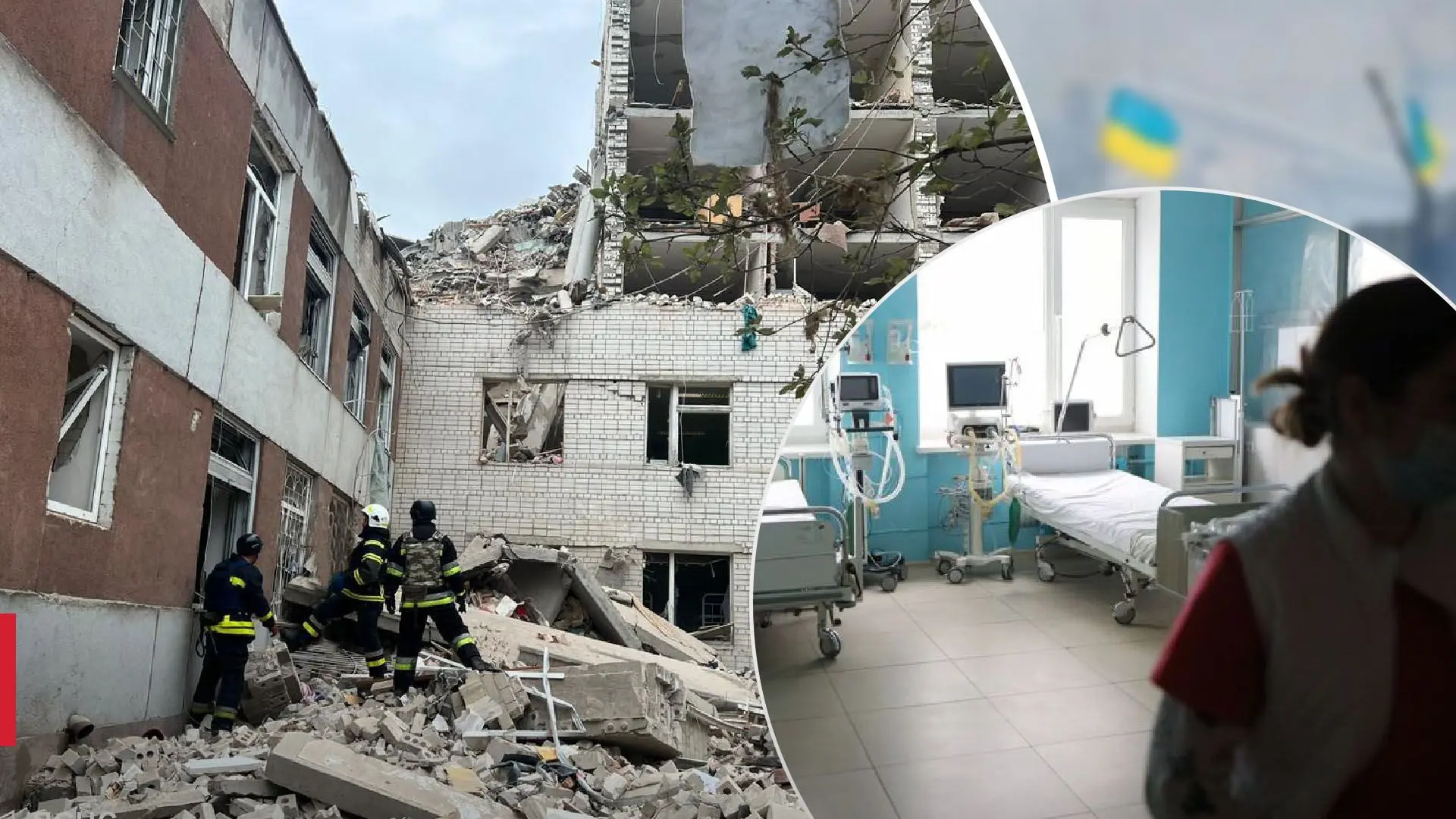 Мінно-вибухові та черепно-мозкові травми: які умови мають постраждалі в результаті нападу в Чернігові.